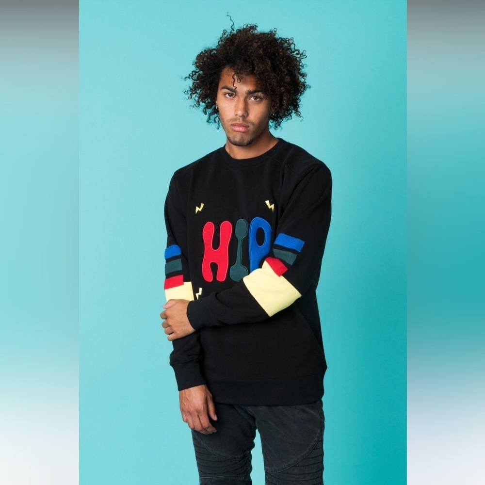 Teddy Fresh HIP Crewneck Embroidered Sweatshirt